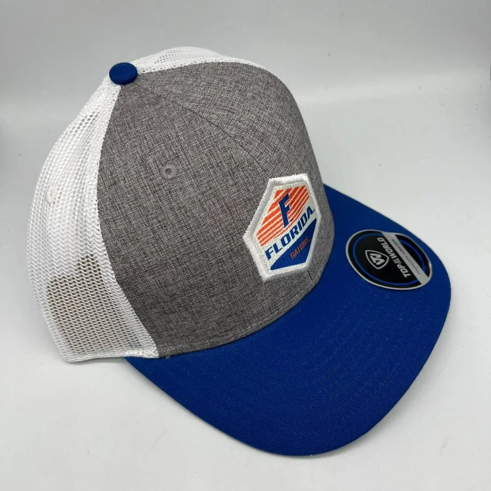 Florida Gators NCAA Top of the World‎ Trucker Hat Snapback Cap Gray New Men